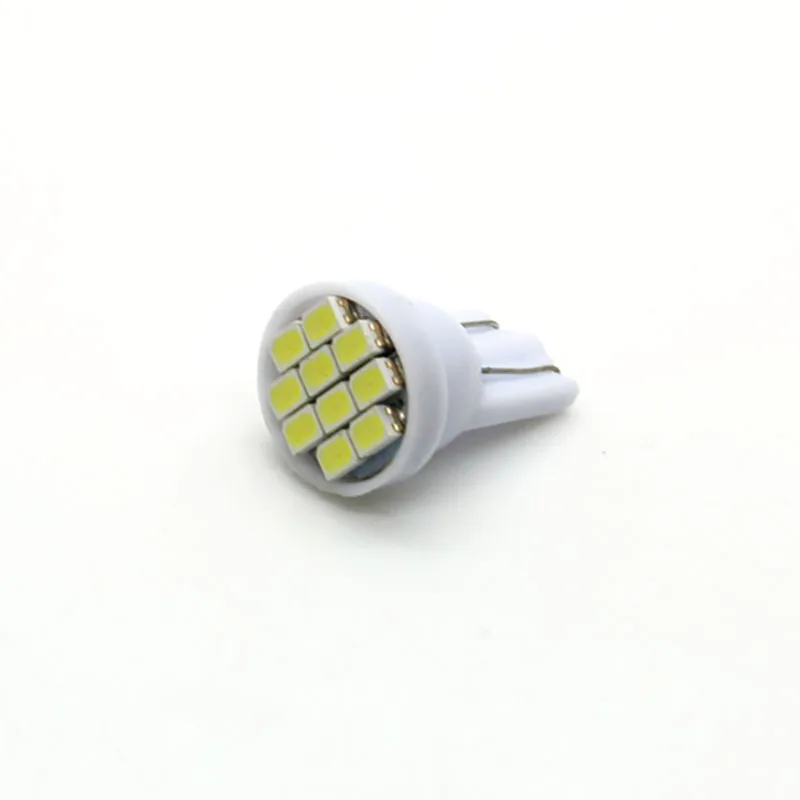 100X T10 10 smd led 1206 LED 12 V Авто Carro LEVOU W5W 194 168 Клин лампада Luz Branca Azul Verde Vermelho amarello DC V|t10 10|10