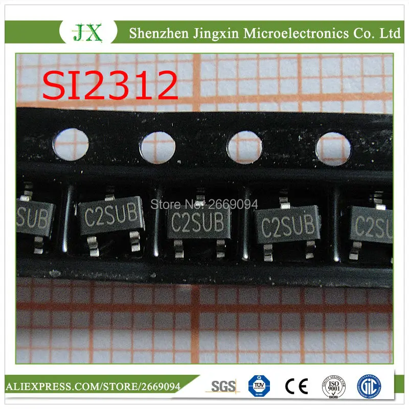 

Free Shipping 100PCS/lot SI2312CDS-T1-GE3 MOSFET N-CH 20V SOT-23 2312 SI2312CDS