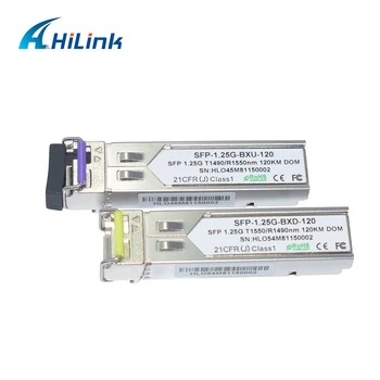 

Free shipping! 1.25G SFP Module BIDI LC 1490/1550nm 120KM Transceive Compatible with Switch