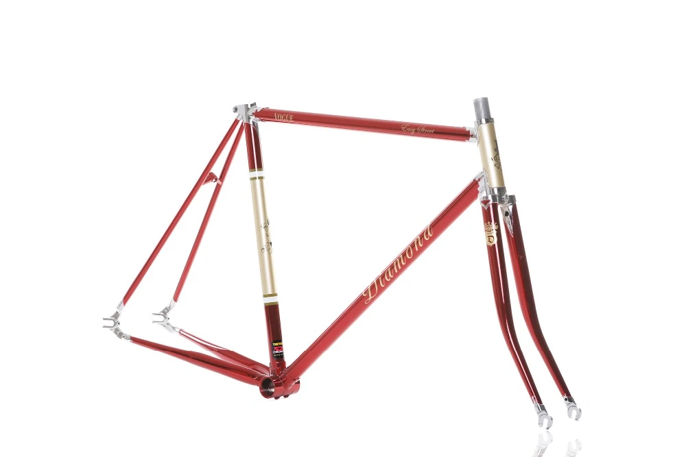 700C Reynolds Pijp Frame Vork Chroom Molybdeen Staal Road Fiets Fixed Gear Fiets  Vintage Fiets Frame Columbus Pijp Frame|reynolds frame|bicycle framevintage  bicycle frames - AliExpress