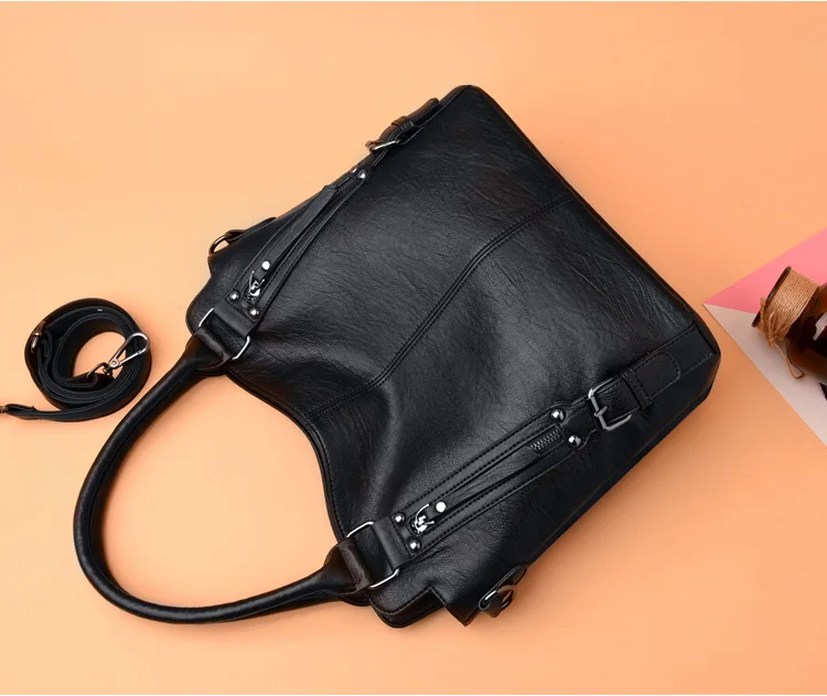 De bolsas de Mão de Couro Das