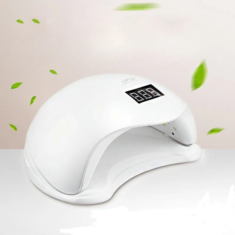 UV LED Nail Lamp 48W Gel Fast Curing Low Heat Mode Nail Dryer for