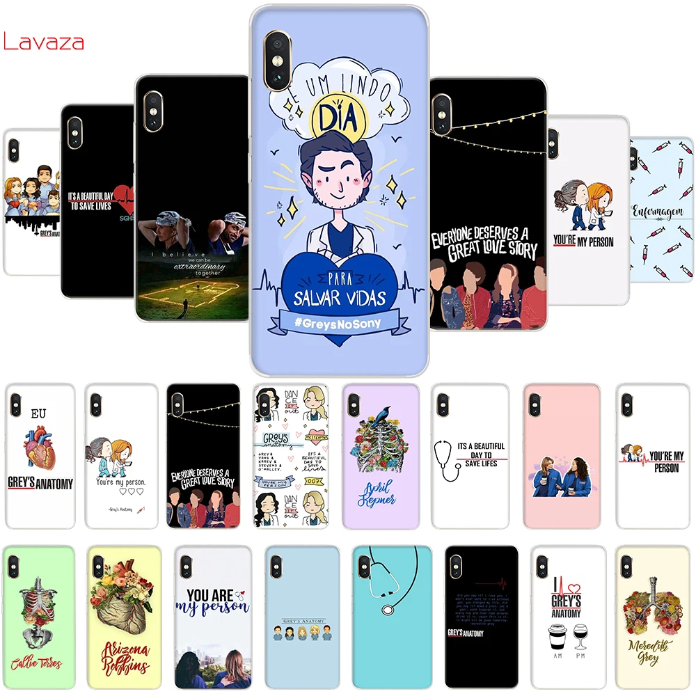 

Lavaza Greys Anatomy Merder Hard Case for POCOPHONE F1 for Xiaomi A2 8 9 SE Lite A1 Max 3 for Redmi Note 7 Pro Cover