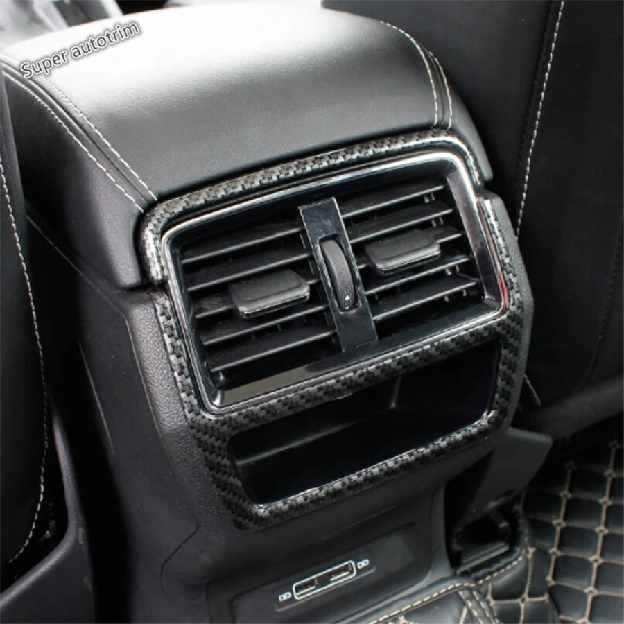 ABS Interior Rear Air Vent Outlet Frame trim  For Skoda Škoda Kodiaq 2017-2019