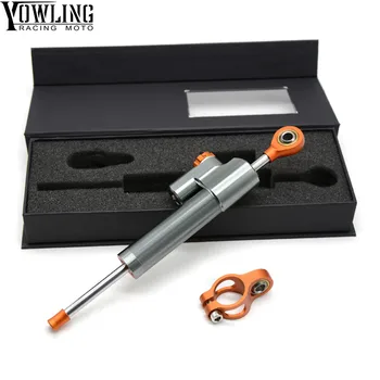 

For Suzuki GSX-R600 GSX-R750 GSR750 GW250F GSX-R1000 Hayabusa DR-Z400SM Damper Steering StabilizerLinear Reversed Safety Control