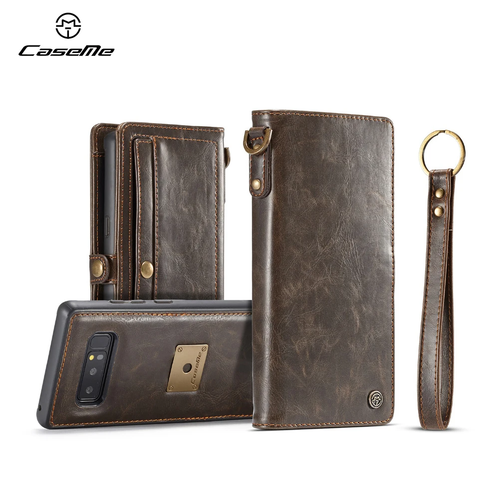 CaseMe Luxury Wallet Case Leather Flip Case for Samsung font b Galaxy b font Note 8