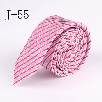 

5cm Stylish tie Gentlemen occasional necktie pink with red diagonal stripes