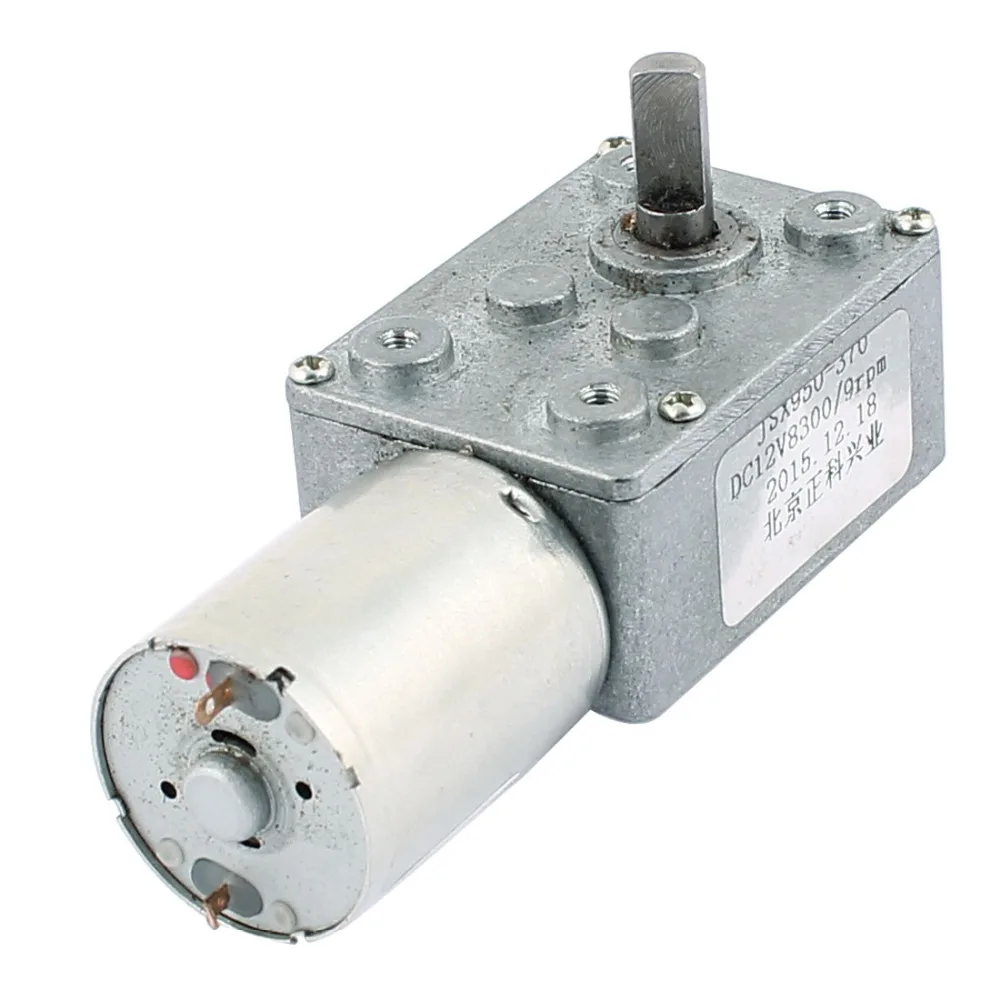 

Uxcell Newest 1Pcs DC 9/60RPM 12V 6mmx13mm D-Shape Shaft Electric Power Turbo Worm Geared Motor