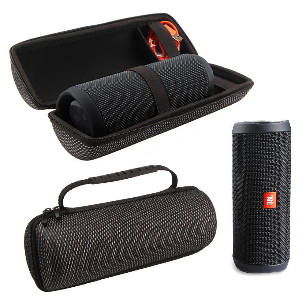 top eva hard case travel carrying bag for jbl flip 4 wireless bluetooth speaker