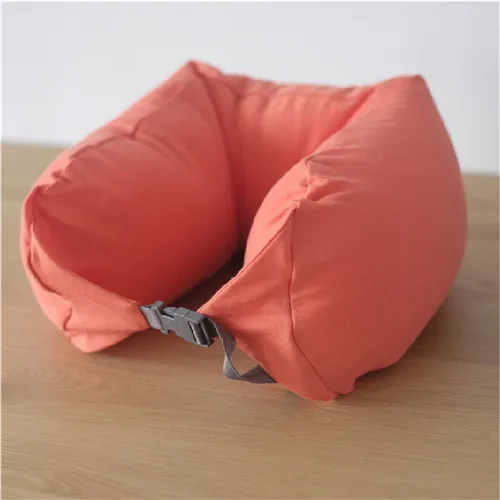 Neck pillow Japan style U shape neck pillow cotton pillows massager particles airplane office