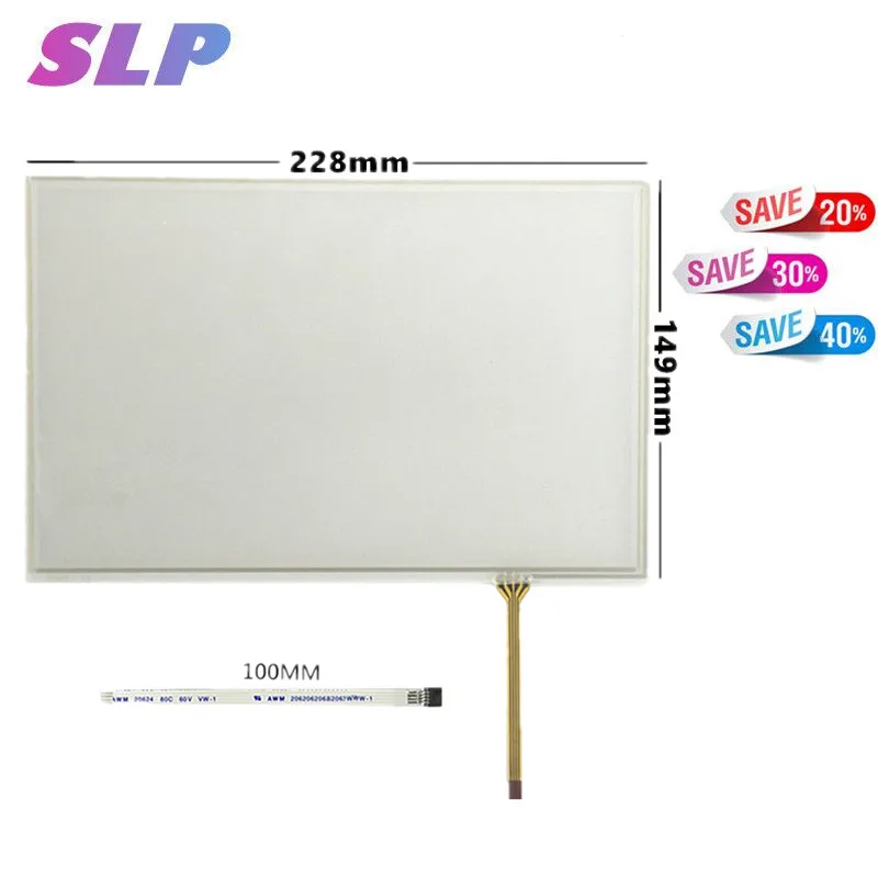 Skylarpu 10,1 дюймов 4 резистивный Сенсорный экран Панель для AOU для, 16:10 ips N101ICG-L21 228 мм* 149 мм с USB контроллер комплект