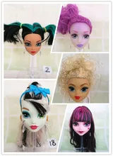 Free Shipping Original High Quality ever after Dolls Heads Doll Accessories Heads For Monster toys gift