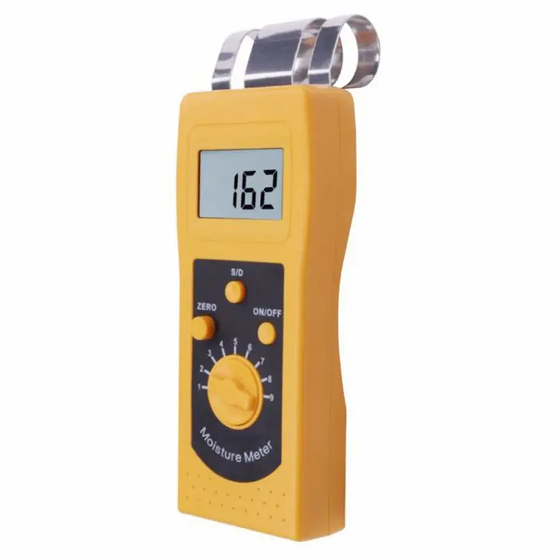 DM200W Digital Wood Moisture Meter Measuring Range 0 90 Portable