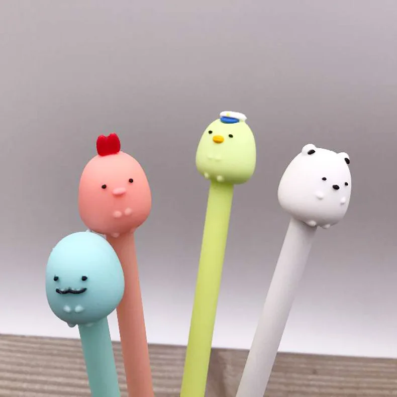 4 шт./партия Kawaii Airline Sumikko Gurashi гелевая ручка подпись ручка Escolar Papelaria школьные офисные принадлежности рекламный подарок