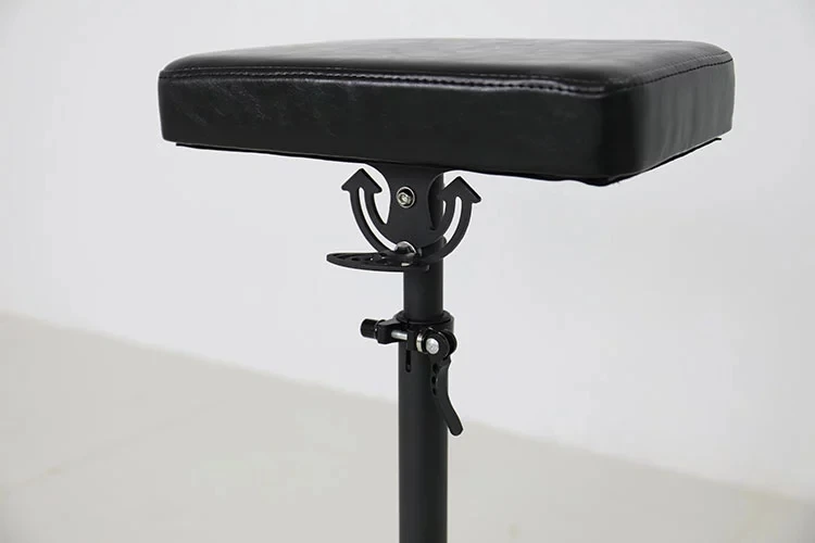 Портативное кресло для тату-студии инструменты вверх дном Подушка для стула регулируемая высота подъема массажное кресло подлокотники лоток тату стул