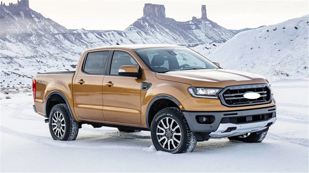 1 пара для Ford Ranger 12 В светодиодный автомобильный DRL дневный ходовой светильник, противотуманная фара, светильник для вождения с желтым поворотом