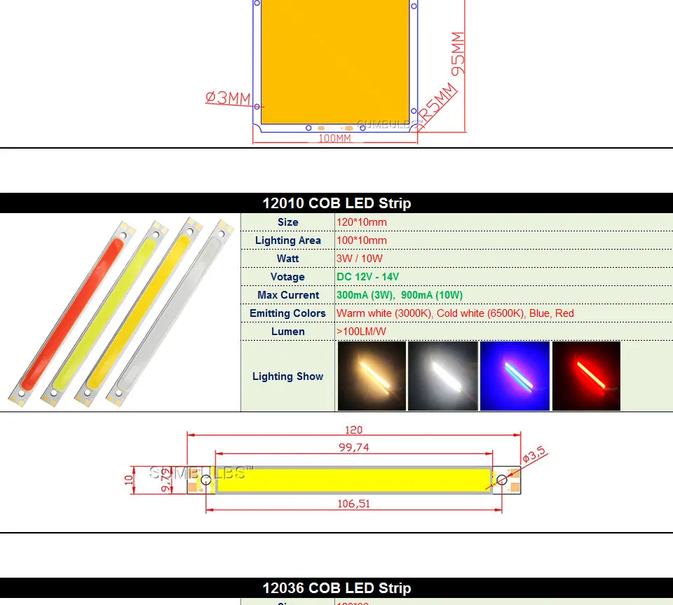 [SUMBULBS] COB светодиодный светильник 5 Вт 10 Вт 20 Вт 30 Вт 50 Вт 200 Вт DC чип для светодиодной лампы на плате красочные COB полосы модули для DIY Автомобильный дом светильник ing