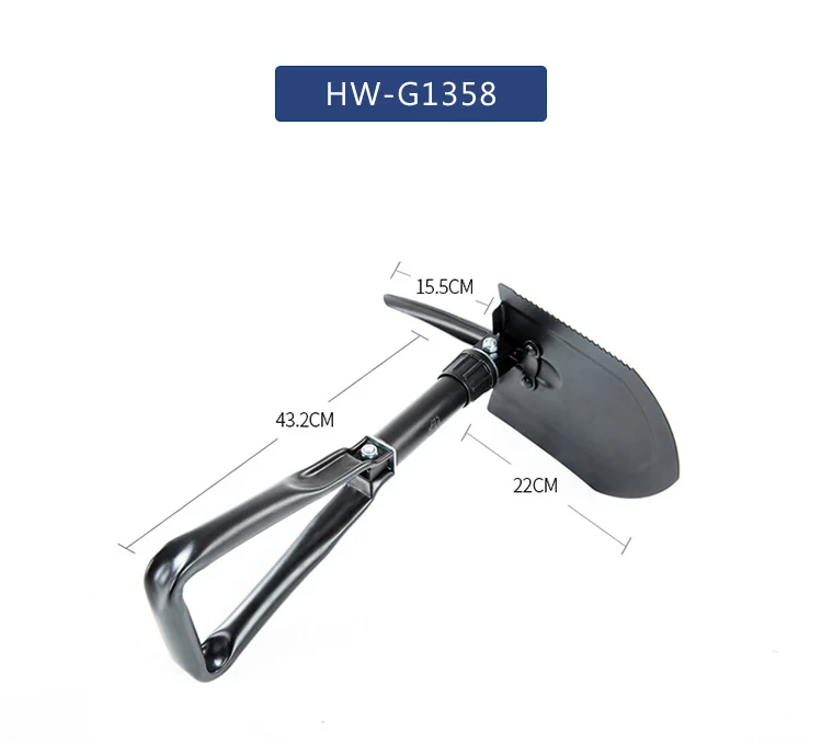 Ferramenta ao ar pá de Acampamento Hewolf Multi Livre Caminhadas Sobrevivência Militar Hatchets Dobrável Portátil Pás Equipamentos Acampamento 3 Estilo 16 Esporte e Lazer