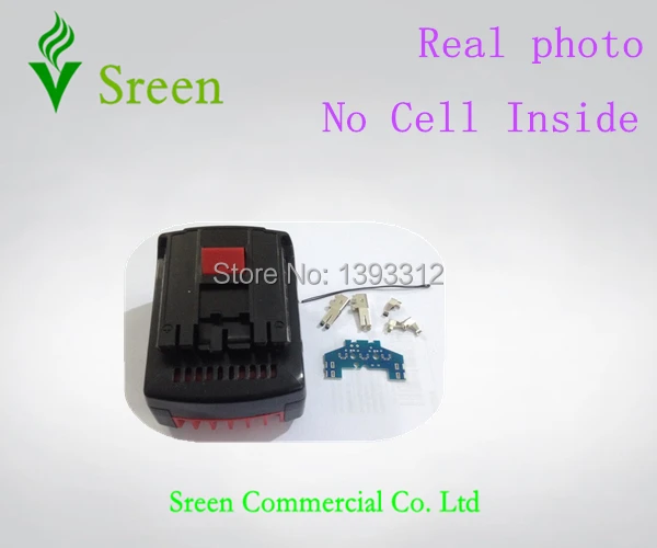

Power Tool Battery Plastic Shell Replacement for Bosch 18V Case Box ( No Cells Inside! ) DIY to Li-ion Packs