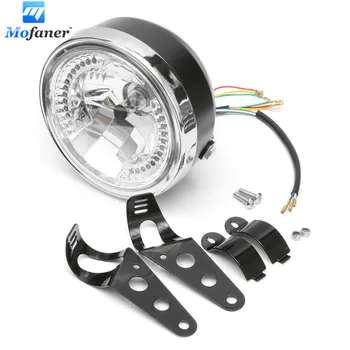 

12V 8 Inch Universal Motorcycle Headlight Led Turn Signal Indicators Bracket For Honda/Yamaha/Suzuki/Kawasaki