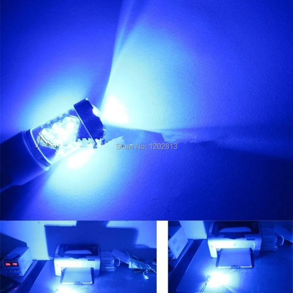 Online Gratis Pengiriman H11 CREE Chip LED Mobil DRL Fog Light Bulbs 10000 K Biru Plug n bermain (Pack of 2)
