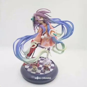 

22CM No Game No Life Hugh Than Zhu Bi Nona Gere Sinker neelbaran Jibril Partner PVC Action Figure Collectible Model Toy D348