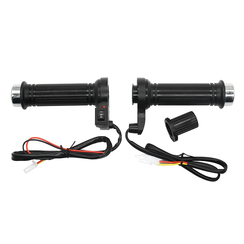 

CARGOOL Electric Motorcycle Heated Grip Motorbike Handlebar Warmer Motorcycle Heated Hand Grip with Switch 3 Modes