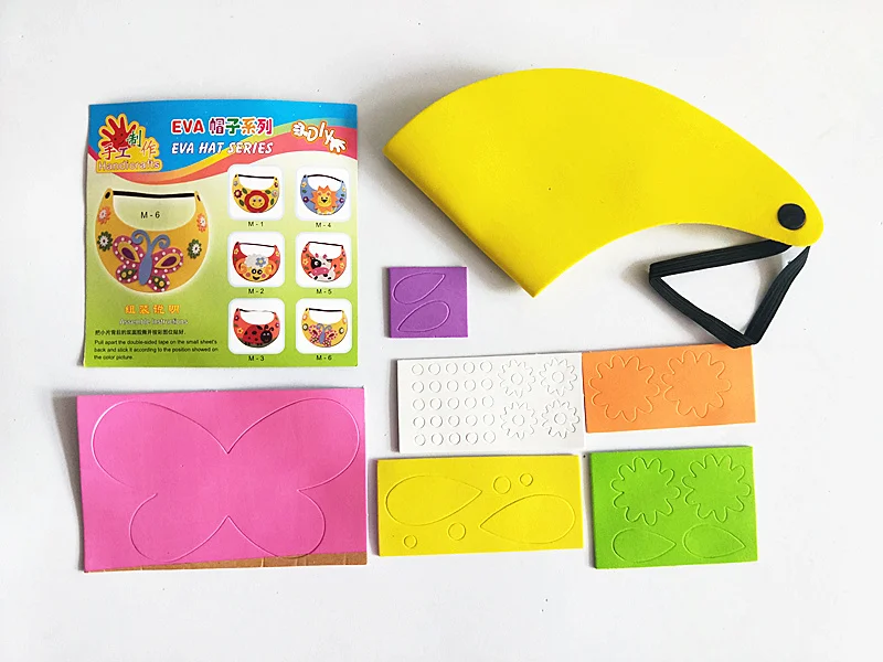 Jardim de Infância Happyxuan Projetos Lote Crianças Faça Você Mesmo Art Craft Kits Grupo Brinquedo Educativo Espuma Eva Adesivos Artesanal Criativa Meninas Presente 8 - 25 High Quality Brinquedos e hobbies