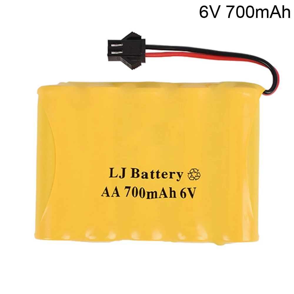 

6v 700mah AA NI-CD Battery remote control Electric toys car ship robot rechargeable AA 6V 700 mah high capacity battery toy part