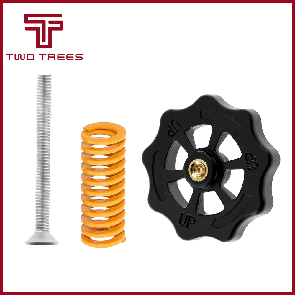 

3d Printer Parts M4*40 Screw&nut Leveling Spring Kit For Heated Bed Cr10 Ender-3 Um2 I3 Mk2/mk3 Hotbed