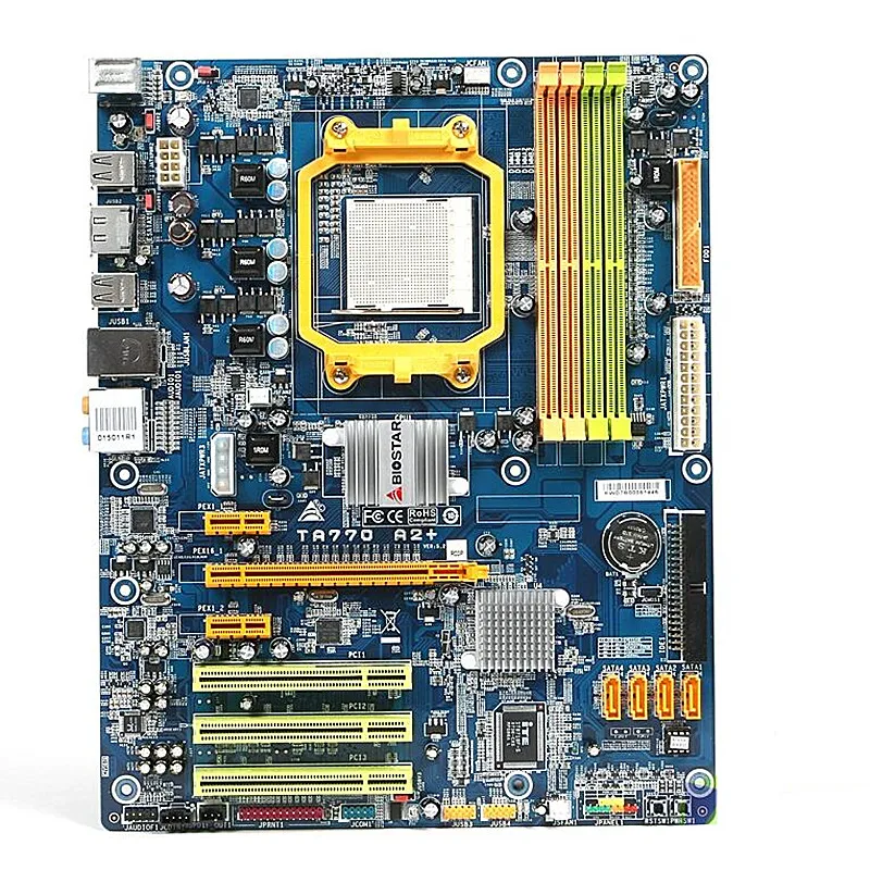 Для материнской платы Biostar TA770 A2 + оригинальная б/у розетка AM2 DDR2 SATA2 USB2.0|motherboard socket