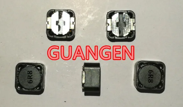 

100PCS Shielding inductive CDRH127 CD127 6.8UH 6R8 6.6A 12*12*7MM SMD Power inductor Winding inductance High quality