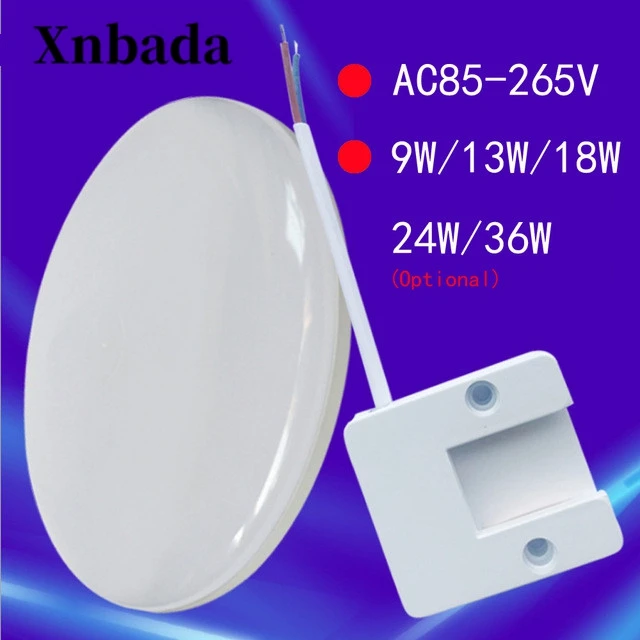 Новый светодиодный светильник 9 Вт 13 18 24 36 2835SMD светодиодные лампы супер мощный