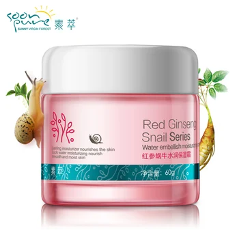 

SOONPURE Red Ginseng Snail Cream Face Care Skin Acne Treatment Black Head Ageless Moisturizing Whitening Anti Winkles Beauty