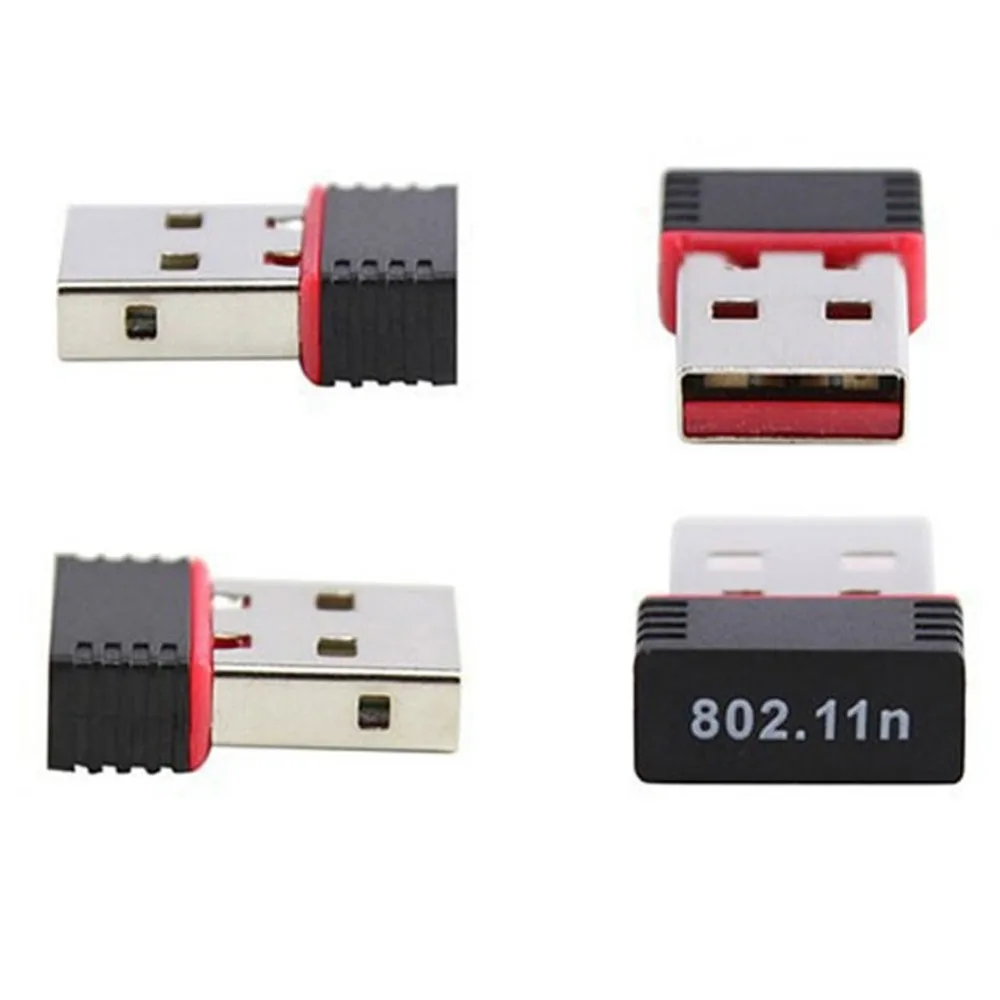 Buyincoins USB Wifi адаптер беспроводная сетевая карта Ethernet Antena Wifi приемник USB LAN AC 2,4G для ПК Wi-Fi#291899