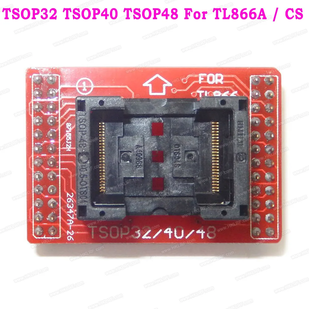 

Programmer TSOP32 TSOP40 TSOP48 Adapter Socket For Mini Pro TL866A TL866CS TL866II Plus Universal Programmer