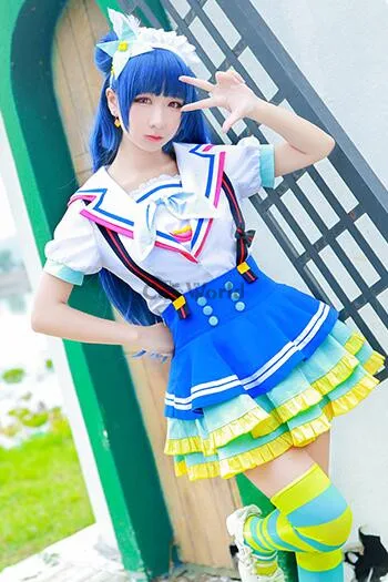 Прекрасно! Солнечный свет! Костюм для косплея Aqours костюм из аниме Джампер