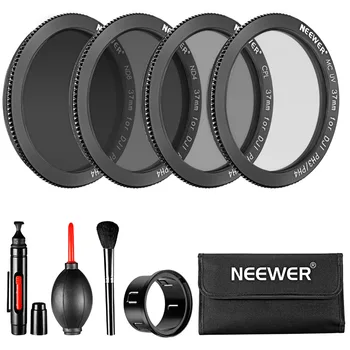 

Neewer HD Filter Kit for DJI Phantom 4/3 Professional/Advanced/Standard:UV/CPL/ND4/ND8 Filter with Adapter+Air Blow+Filter Pouch