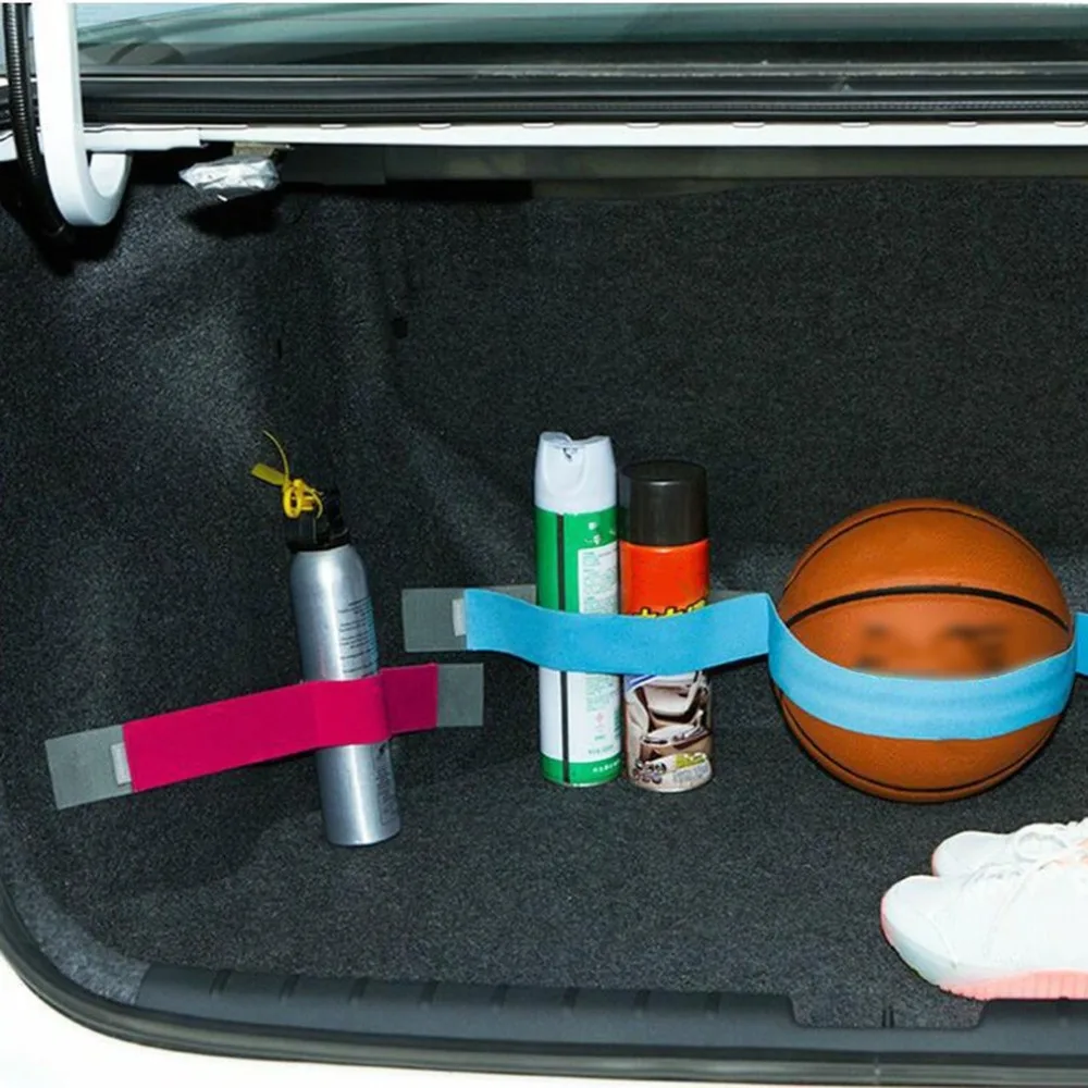 

Practical Car Trunk Organizer Elastic Car-styling Color Strap Fixed Car Interior Tidying Storage Sundry Accessories