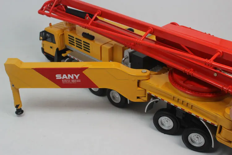 1:50 Sany 86 Metres 86M Concrete Pump Cement truck Construction 9x9 Wheels 1:50 Sany 86 Metres 86M Concrete Pump Cement truck Construction 9x9 Wheels