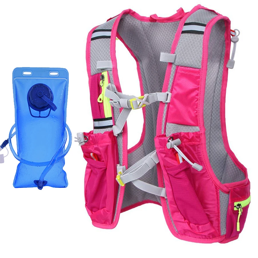 Женский рюкзак для бега, держатель для бутылки воды, водонепроницаемый, для телефона, для путешествий, поясная сумка, для бега, для спорта, марафона, гидратация, Сумка для кемпинга
