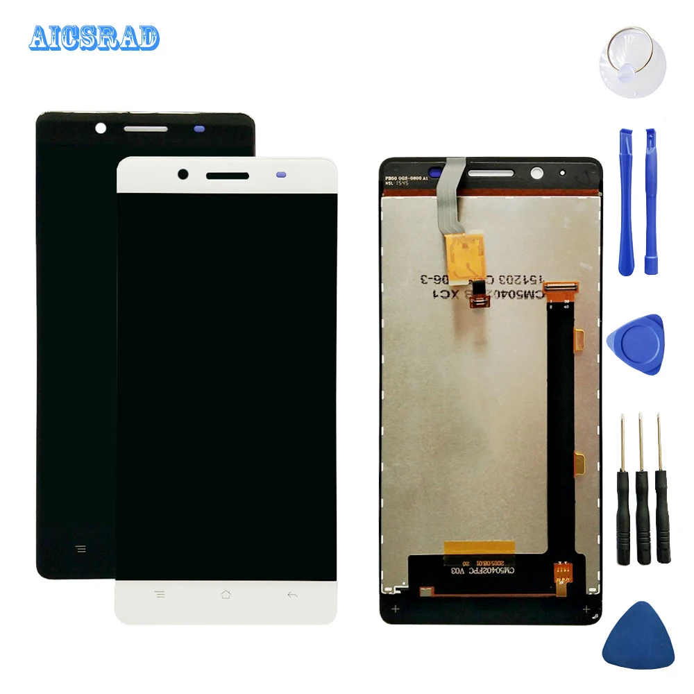 5 дюймов для cubot x16 X17 ЖК-дисплей + кодирующий преобразователь сенсорного экрана в