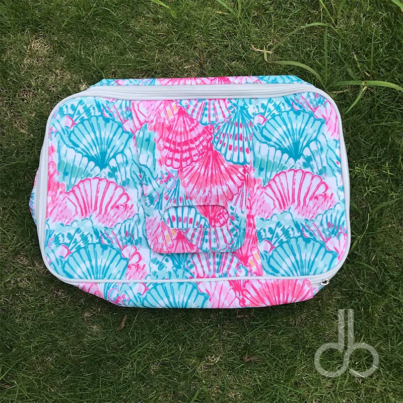 US $785 0 |Customized Flamingo Designs Insulated Casserole Tote, Portable Rose And Crown Patterns Vintage Food Carrier 8 Colors DOM 1010607-in Lunch