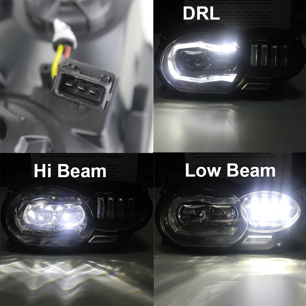 Светодиодный светильник в сборе Новая мотоциклетная обувь светильник ы DRL в сборе для BMW R1200GS 2008 2009 2010 2011 Защитная крышка