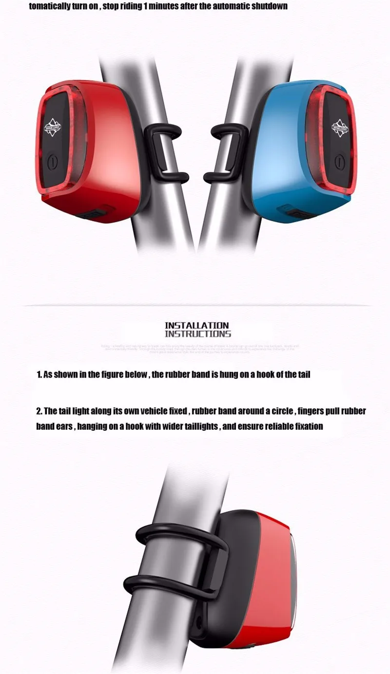 Cheap Basecamp Rear Bike light Taillight Safety Warning USB Rechargeable Bicycle Light Tail Lamp LED Cycling Bycicle Light BC-425 3 Cheap Basecamp Rear Bike light Taillight Safety Warning USB Rechargeable Bicycle Light Tail Lamp LED Cycling Bycicle Light BC-425 3