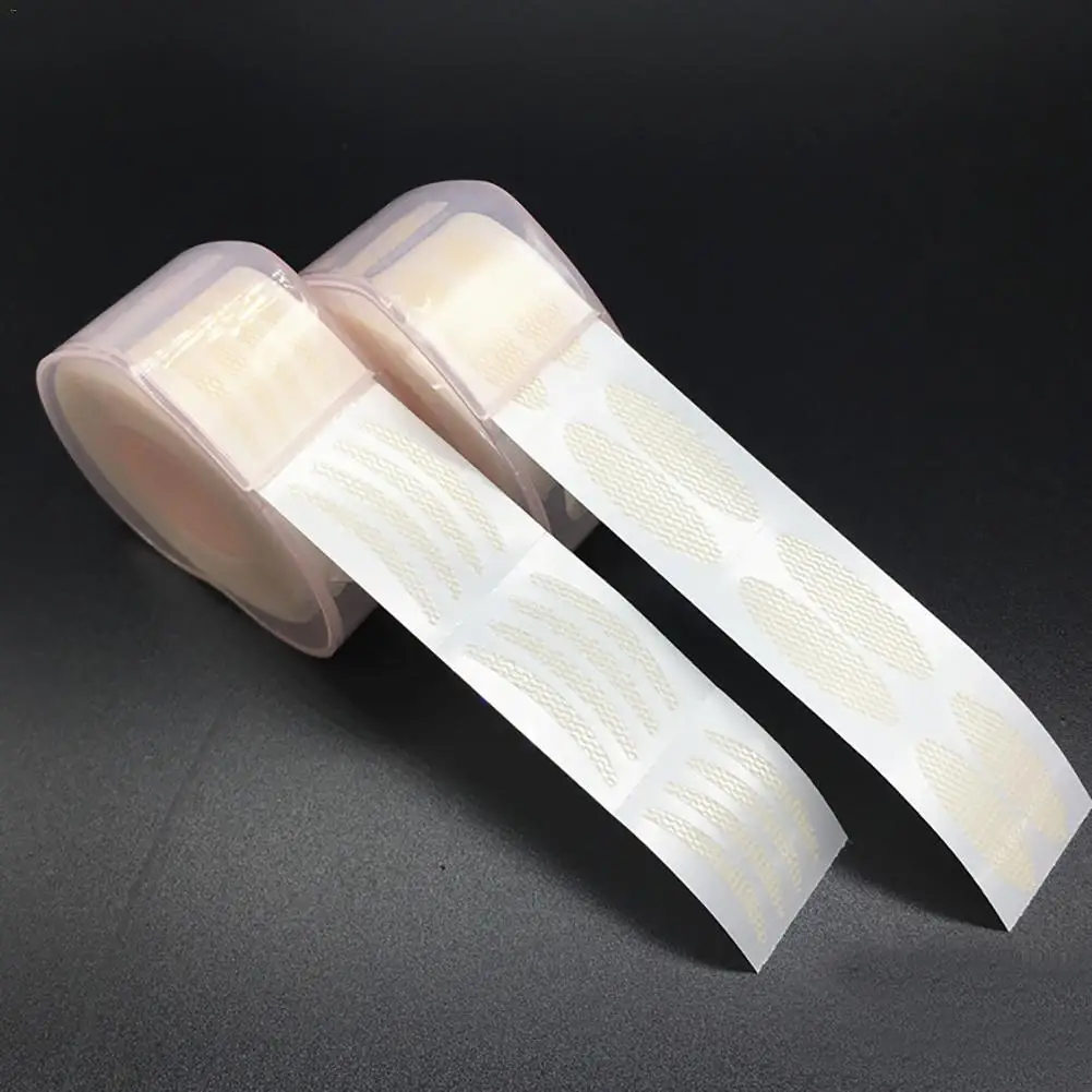 

Glue-free Makeup Double Eyelid Stickers Roll Lace Mesh Invisible Strong Adhesive Eyes Stickers Natural Eyelid Tape