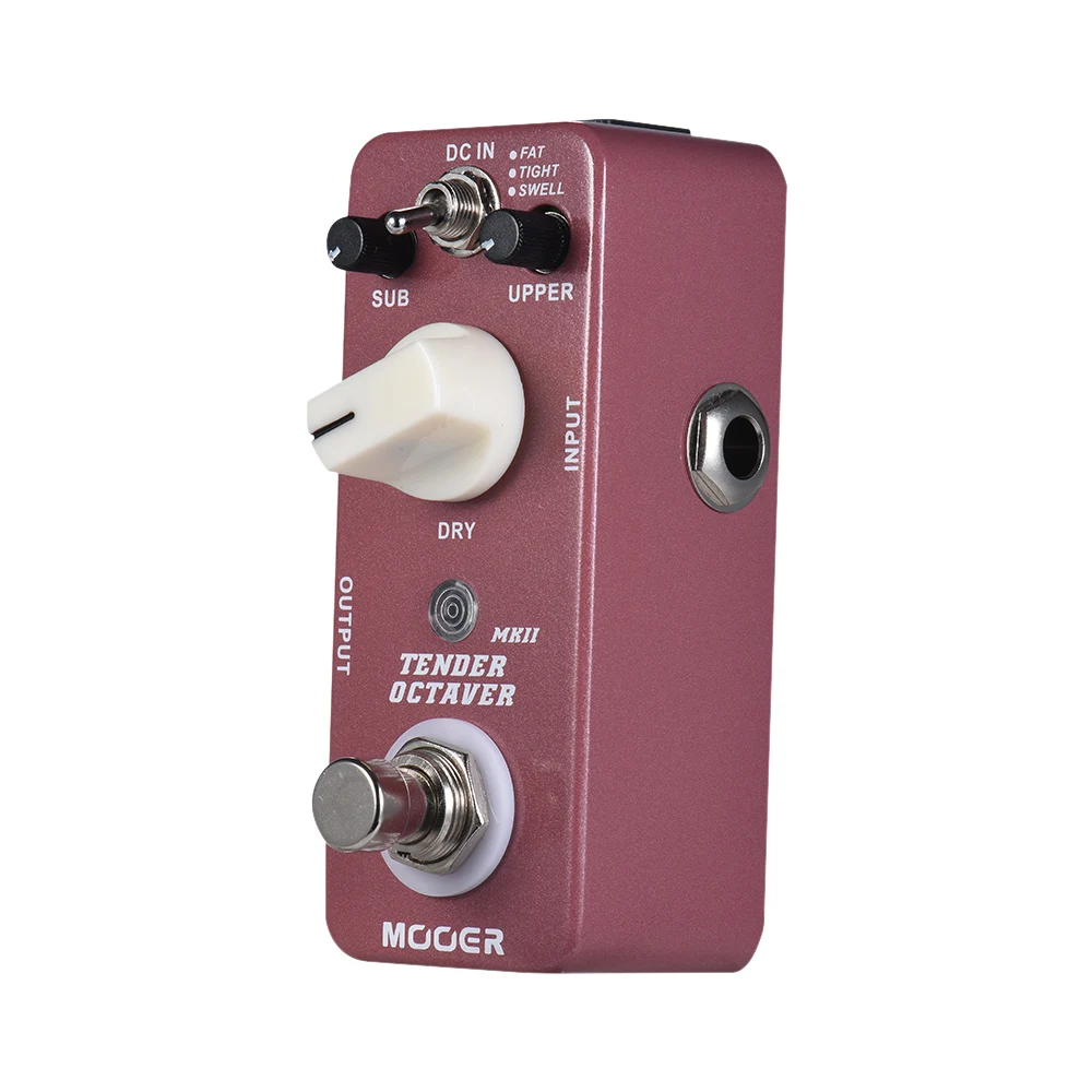 MOOER TENDER OCTAVE MKII Octave гитары педаль эффектов 3 режима True Bypass полный металлический корпус