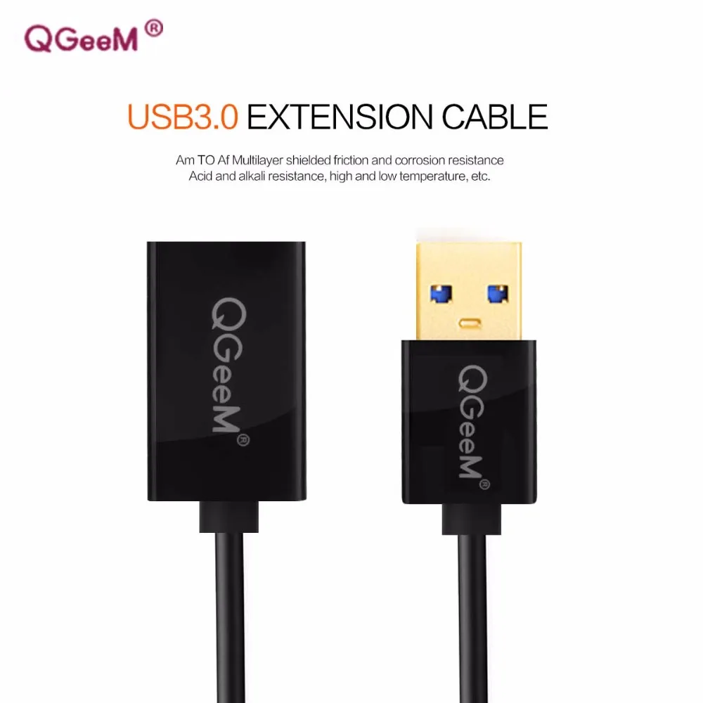 USB кабель-удлинитель шнура USB 3.0 Мужской к USB3.0 Женский USB 3.0 удлинитель синхронизации данных Кабельный разъем адаптера 0.3 м 1.2 м 1.8M 3M USB 3.0 2.0 мужчин и женщин удлинитель кабеля