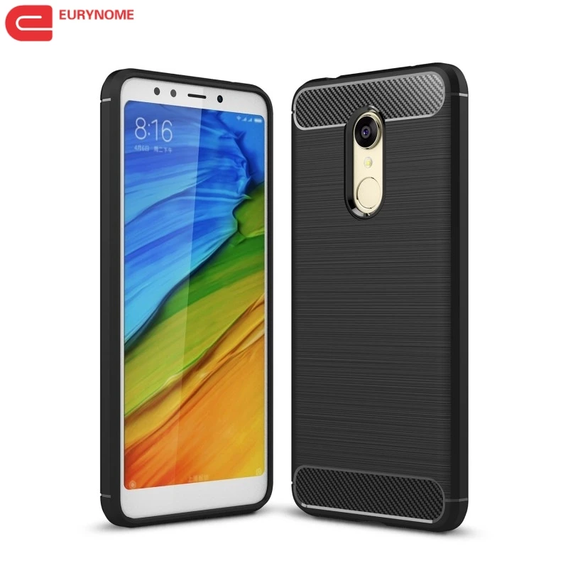 

Case for Xiaomi Redmi 5 Plus Cover Silicone Armor Bumper Shockproof Back Rugged Cover for Xiaomi Redmi 5 Case with Screen Film
