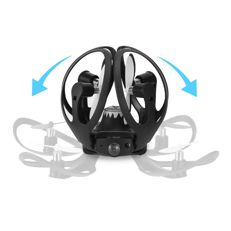 Mini Foldable Gesture Sensor Drone Mini Wifi Control RC Helicopter Toys with HD Camera Gesture Roll Drones Arm Control Aircraft